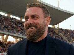 La Roma conferma De Rossi “Resta con noi”