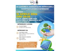 Le Comunità Energetiche Rinnovabili: un incontro per manifestare l’interesse