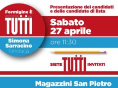 La lista Formigine É TUTTI presenta i suoi candidati