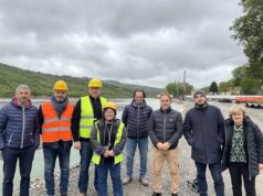 Traversa di Cerezzola: visita dei sindaci dell’Unione Val d’Enza all’opera che garantirà più risorsa, più sicurezza idraulica e sostenibilità ambientale