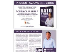 “Nato 3 volte”: il sassolese Umberto Carati presenta il suo libro all’Auditorium Bertoli