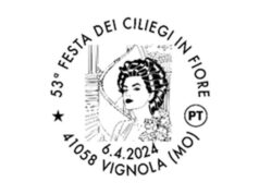 Disponibile l’annullo di poste Italiane dedicato alla 53^ edizione della Festa dei Ciliegi in Fiore di Vignola