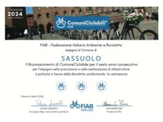 Sassuolo si conferma ComuneCiclabile con punteggio di 3 bikesmile