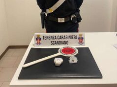 Scandiano, trovato con mezzo etto di hascisc e materiale per il confezionamento: 25enne nei guai