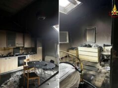 Una persona intossicata nell’incendio di un appartamento a San Giorgio in Piano
