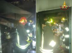 Incendio in pizzeria a Bologna: distrutta la cucina