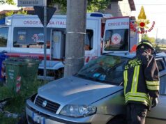 Tre feriti in uno scontro tra auto, stamattina a San Faustino di Rubiera