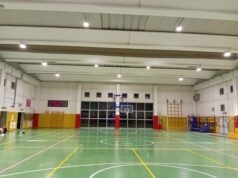 Montale, illuminazione LED in palestra