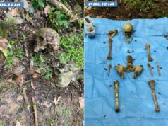 Resti umani rinvenuti in via Vallescura a Bologna