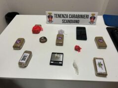 Sei panetti di hashish nascosti in cantina: 20enne arrestato a Scandiano