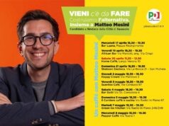 ‘Vieni c’è da fare’: a Sassuolo un ciclo di incontri pubblici per conoscere il candidato Sindaco del centrosinistra Matteo Mesini