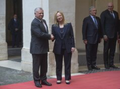 Meloni incontra re di Giordania “Lavorare a de-escalation Medio Oriente”