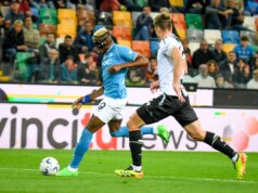 Osimhen non basta, il Napoli fa 1-1 a Udine