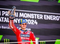 Bagnaia ed il Ducati Lenovo Team vincitori della gara domenicale del #CatalanGP