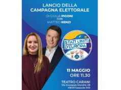 Domani Matteo Renzi a Sassuolo per lanciare la candidatura di Giulia Pigoni