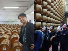 Delegazione di chef giapponesi in visita a Palagano