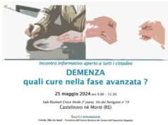 Sabato a Castelnovo Monti incontro informativo aperto sulle tematiche legate alla demenza