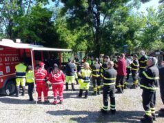 Esercitazione di protezione civile nel comune di Carpi