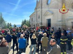 A Sestola i funerali del Capo Reparto dei Vigili del Fuoco Marco Guerri
