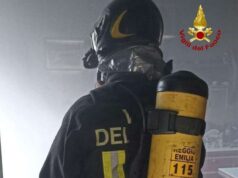 Due anziani in ospedale a seguito di un incendio nella loro a bitazione