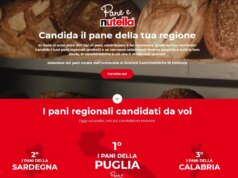 Nutella, prorogata l’iniziativa “Candida il pane della tua Regione”
