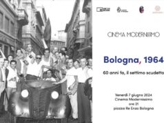 “Bologna 1964, 60 anni fa, il settimo scudetto”, venerdì alle 21 al cinema Modernissimo