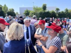 Mirandola: il presidente della Provincia alla Mozarc-Bellco