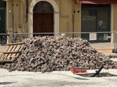 Piazza Garibaldi Finale Emilia: ripresi i lavori del cantiere di riqualificazione