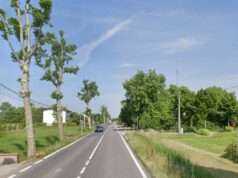 Lavori di Aimag sulla provinciale 1 a Soliera