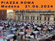 International Yoga Day, lezioni in piazza Roma a Modena