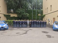 24 agenti della Polizia di Stato in prova in servizio presso la Questura di Reggio Emilia