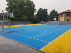 Al parco XXII Aprile di Modena un anfiteatro con campo multisport