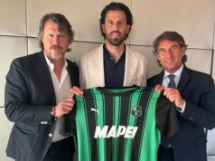 Fabio Grosso è il nuovo allenatore del Sassuolo