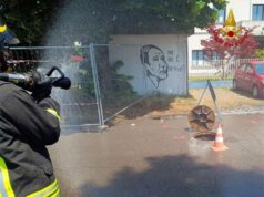 Fuga di gas stamane in zona Mancasale, Vigili del fuoco ancora al lavoro nel pomeriggio