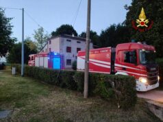 San Biagio, un ferito in un incendio di un pianterreno