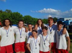 Amici del Nuoto VVff Modena settimi al meeting Tifernum Tiberinum