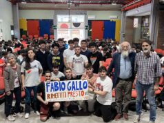 Gli studenti delle Aldini Valeriani vicino a Fabio ricoverato alla Casa dei Risvegli