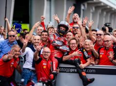 Francesco Bagnaia ed il Ducati Lenovo Team vincono la gara del Sachsenring e tornano in testa alla classifica piloti