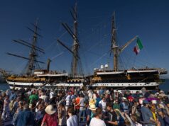 Tour Nave Amerigo Vespucci, 72 mila visitatori a Los Angeles