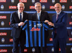 Acqua Lete main sponsor dell’Atalanta per tre stagioni