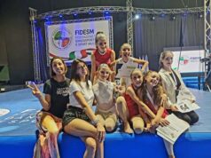 Le atlete di Armonia Art Academy al primo campionato Fidesm
