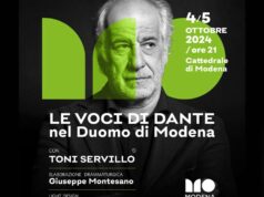 “Le voci di Dante” nel Duomo di Modena ad ottobre con Toni Servillo