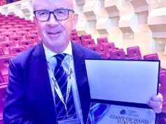 Chirurgia della Mano: il Dottor Roberto Adani è il primo italiano a ricevere il “Giant Award in Hand Surgery” della FESSH