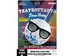 In piazzale della Rosa a Sassuolo torna domani ‘Teatrottanta Dance Party’