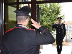 Il Generale di Divisione Massimo Zuccher in visita al Comando Provinciale dei Carabinieri di Modena