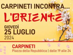 “Carpineti incontra l’Oriente”: domani serata ricca di colori, suoni e sapori dell’Asia