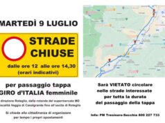 Giro d’Italia Women, il 9/7 numerose modifiche alla circolazione stradale nel distretto ceramico reggiano