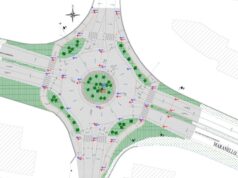 Asfalto per la nuova rotatoria di Fiorano Modenese