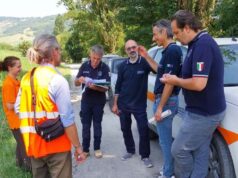 Maltempo, a Vezzano sopralluogo di Protezione Civile e Agenzia per la sicurezza territoriale