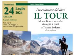 A Lama Mocogno presentazione del libro postumo di Tiziano Bedostri “IL TOUR – Monte Bianco a cavallo – da sogno a realtà”